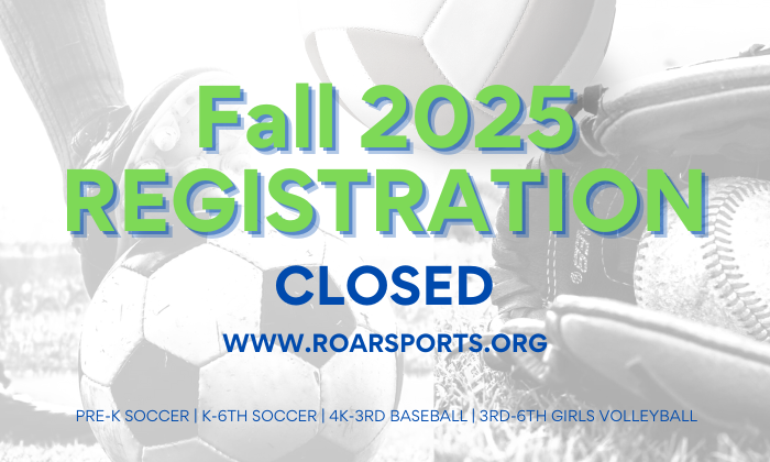 Fall Registration Now Open