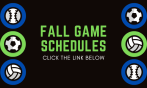 Fall Season Game Schedules